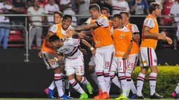 São Paulo faz 3 a 1 no ABC e leva vantagem para jogo de volta&nbsp;