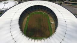 Maracanã em 2017: sinais de abandono e início da recuperação