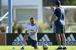 Messi e Bauza - Argentina