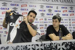 Luan deu coletiva e já se despediu do Vasco nesta quarta