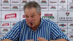 Abel Braga coletiva do Fluminense