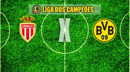 LIGA DOS CAMPEÕES: Monaco x Borussia Dortmund