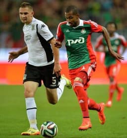 Maicon Bolt em ação pelo Lokomotiv Moscou