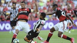 Flamengo x Atlético MG: as imagens do empate no Maraca