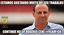 Os melhores memes da derrota do São Paulo na estreia do Brasileirão