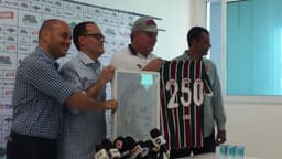 Coletiva no Fluminense - Abad