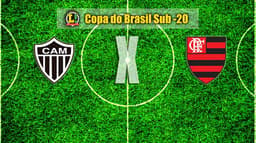 Atlético-MG x Flamengo Sub-20