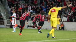 Último confronto: Atlético-PR 1 x 0 São Paulo&nbsp;- 21/6/2017 - Brasileiro