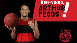 Arthur Pecos é o novo reforço do FlaBasquete