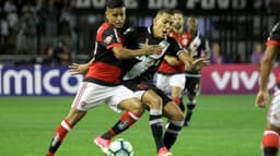 Flamengo venceu o Vasco em São Januário por 1 a 0, gol de Everton