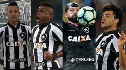 Marcos Vinícius, João Paulo, Camilo e Leonardo Valencia