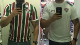 Montagem Camisa Fluminense