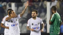 Vecchio fez o gol da vitória do Peixe&nbsp;