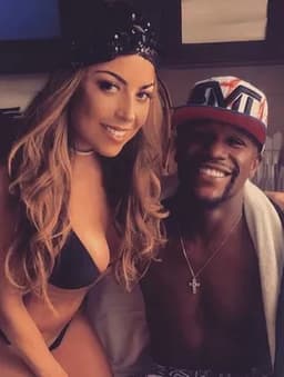 Abi Clarke e Floyd Mayweather