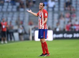 Godín - Atlético de Madrid x Napoli