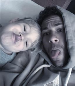 Neymar e Davi Lucca