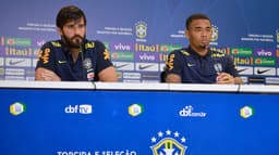 Alisson e Gabriel Jesus