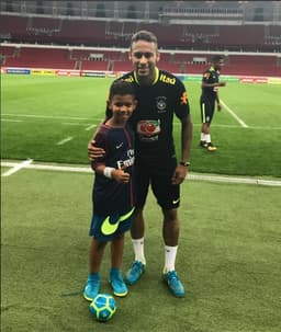 João Gabriel e Neymar