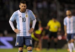 Lionel Messi Argentina x Venezuela