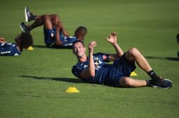 Réver em treino físico nesta sexta