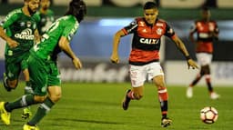 Everton jogou apenas 25 minutos contra a Chape