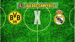 Borussia Dortmund x Real Madrid