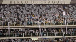 fotos da torcida do Santos na Vila Belmiro