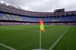 Camp Nou vazio - Barcelona x Las Palmas