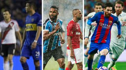 Boca Juniors x River Plate, Grêmio x Internacional e Barcelona x Real Madrid estão na lista dos maiores clássicos do mundo. Veja o top 50 na galeria