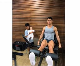 Cristiano Ronaldo e filhos