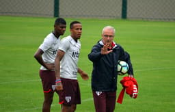 São Paulo se prepara para enfrentar o Santos