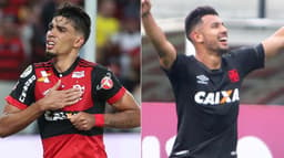 Caberá a Lucas Paquetá e Andrés Ríos o desafio de serem as estrelas ofensivas de Flamengo e Vasco, respectivamente. O jovem entrará no lugar de Guerrero, enquanto o gringo substituirá Luis Fabiano no embate deste sábado, às 19h. Lembre outros heróis 'improváveis' da história