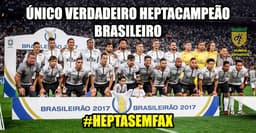 A zoeira corintiana após o heptacampeonato brasileiro