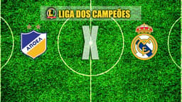 Apoel x Real Madrid