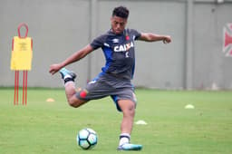 Evander treino do Vasco