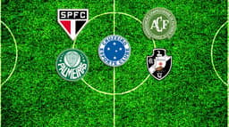 Palmeiras, São Paulo, Chapecoense, Cruzeiro e Vasco disputam o Troféu João Saldanha&nbsp; &nbsp;