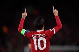 Coutinho - Liverpool x Spartak Moscou