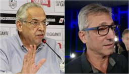 Eurico Miranda e Alexandre Campello. Confira a seguir outras imagens na galeria especial do LANCE!