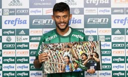 Gustavo Scarpa é apresentado no Palmeiras