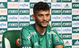 Gustavo Scarpa é apresentado no Palmeiras