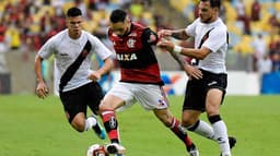 Flamengo e Vasco não saíram do zero no Maracanã. Veja uma galeria de imagens do clássico