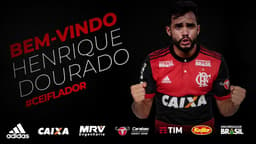 Henrique Dourado no Flamengo