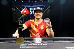 Tiago Magalhães, o campeão do Main Event da primeira etapa de 2018 do BSOP