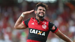 Henrique Dourado deixou sua marca na estreia pelo Flamengo. Confira a seguir outras imagens na galeria especial do LANCE!