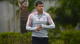 Treino Corinthians - Romero