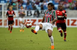 Sornoza no clássico Fla-Flu em Cuiabá (Lucas Merçon / Fluminense)