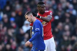 Hazard e Pogba - Manchester United x Chelsea