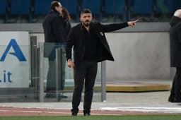 Gattuso - Lazio x Milan