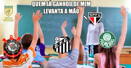 Os melhores memes de Palmeiras 2 x 0 São Paulo