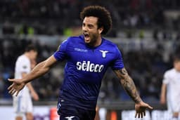 Veja imagens de Felipe Anderson pela Lazio